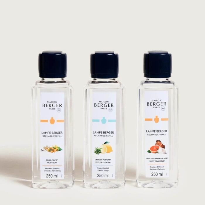 Maison Berger Triopack Estivale Lamp Berger Refills 250ml
